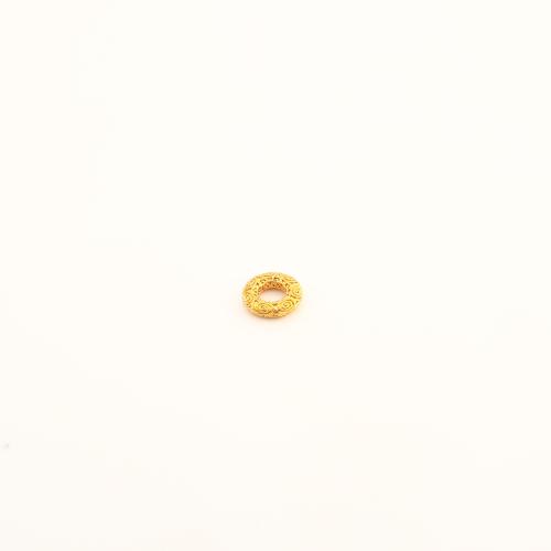 Messing Verknüpfung Ring, DIY, goldfarben, 6x6x1mm, verkauft von PC