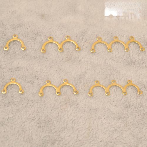 Brass Connector, DIY, Crystal Gold 