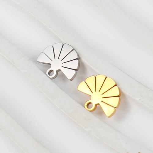 Stainless Steel Pendants, 304 Stainless Steel, Leaf, plated, DIY 