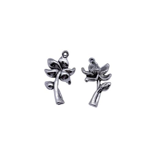 Colgantes de Aleación de Zinc en Forma Flor, chapado, Bricolaje, Vendido por UD