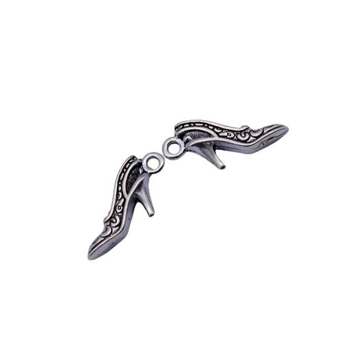 Pendentifs de chaussures en alliage de zinc, Placage, DIY, Vendu par PC[