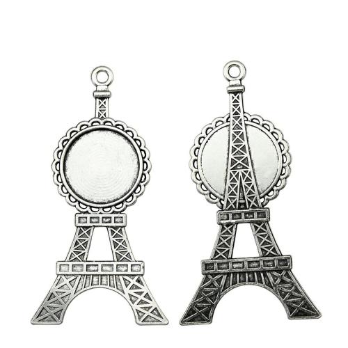 Pendantif en Alliage de zinc  , Placage, DIY & creux, Diamètre inté Environ 20mm, Vendu par PC
