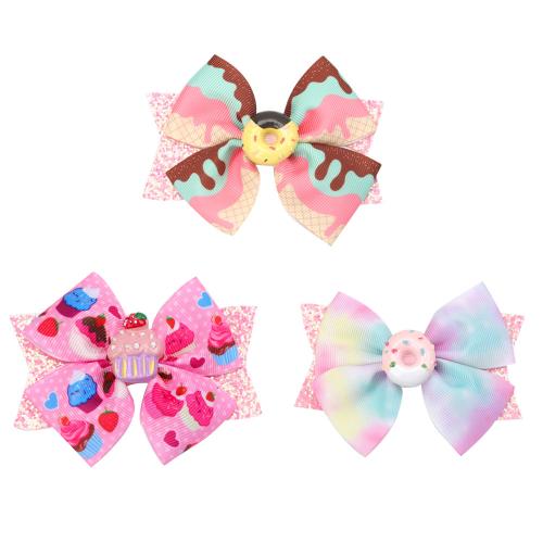 tissu accessoires de cheveux pour enfants, avec fer, Noeud papillon, fait à la main, Mignon & Fille, plus de couleurs à choisir Vendu par PC[