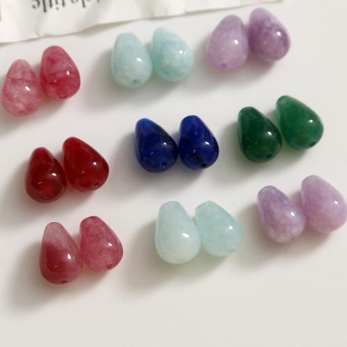 Perles de pierre gemme unique, Pierre naturelle, larme, DIY, plus de couleurs à choisir Vendu par PC
