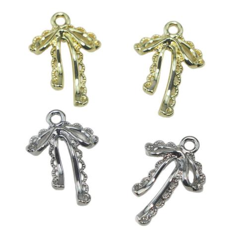 Zinc Alloy Bowkont Pendants, Bowknot, plated, DIY 