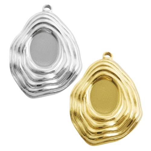 Monture de pendentif en acier inoxydable, Acier inoxydable 304, Placage, DIY, plus de couleurs à choisir Vendu par sac