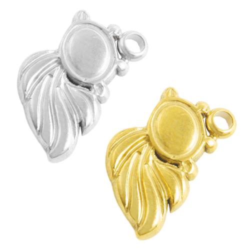 Monture de pendentif en acier inoxydable, Acier inoxydable 304, Placage, DIY, plus de couleurs à choisir Vendu par sac