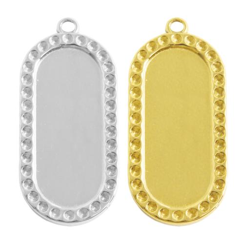 Monture de pendentif en acier inoxydable, Acier inoxydable 304, Placage, DIY, plus de couleurs à choisir Vendu par sac