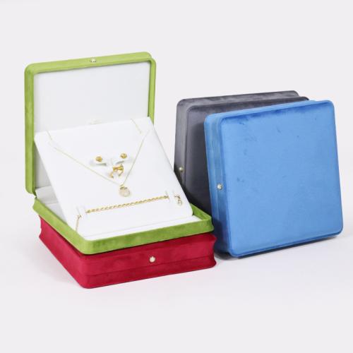 plastique boîte-cadeau, avec Velour & velours de coton, Anti-poussière & styles différents pour le choix, plus de couleurs à choisir Vendu par PC