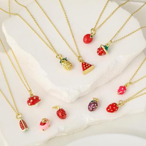 Emaille Messing Anhänger, plattiert, DIY, keine, frei von Nickel, Blei & Kadmium, verkauft von PC