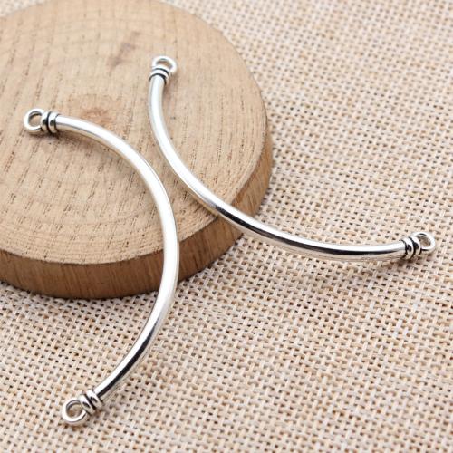 Zinc Alloy Connector Bar, plated, DIY antique silver color 