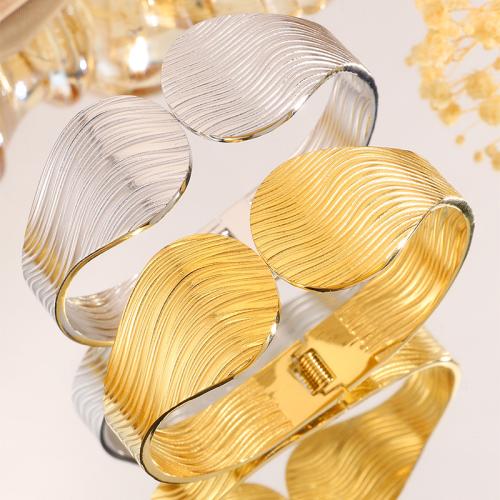 Bracelet en acier inoxydable, Acier inoxydable 304, Placage, bijoux de mode & pour femme, plus de couleurs à choisir, Vendu par PC[