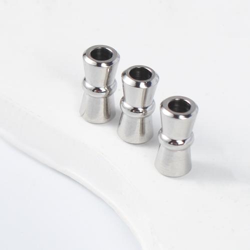 Stainless Steel Beads, 304 Stainless Steel, silver color plated, DIY, silver color Inner Approx 2.8mm 