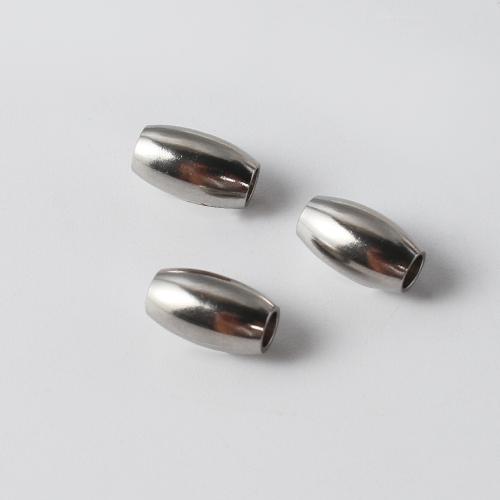 Stainless Steel Beads, 304 Stainless Steel, silver color plated, DIY, silver color Inner Approx 2.9mm 