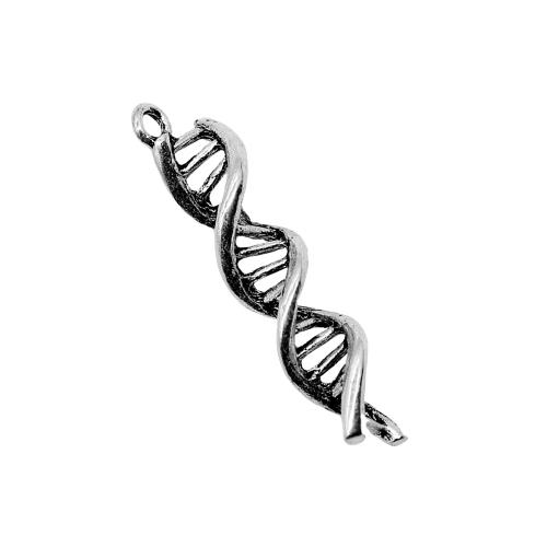 Zinc Alloy Jewelry Pendants, plated, DIY & hollow, antique silver color [