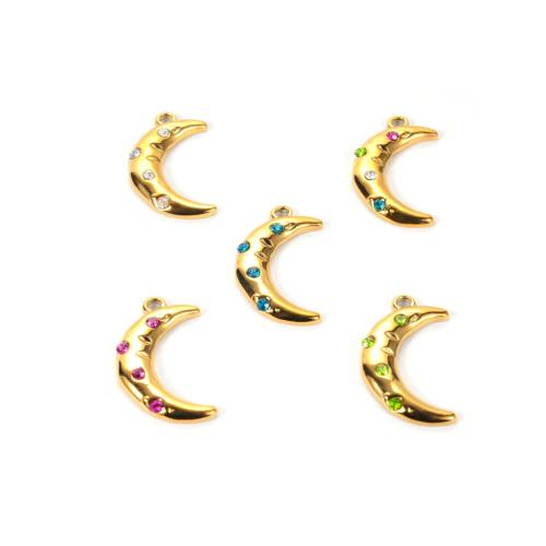 Stainless Steel Pendants, 304 Stainless Steel, gold color plated, DIY 