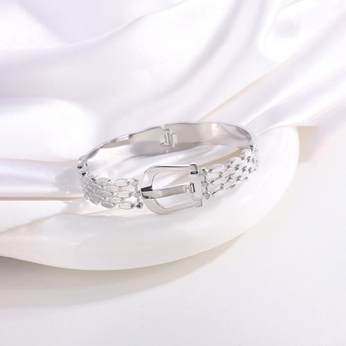 Bracelet en acier inoxydable, Acier inoxydable 304, Placage, bijoux de mode & pour femme & creux, plus de couleurs à choisir, Vendu par PC[