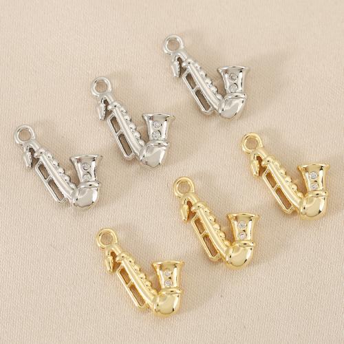 Cubique Pendentif en laiton zircon pavent, Haut-parleur, Placage, DIY & pavé de micro zircon, plus de couleurs à choisir Vendu par sac[