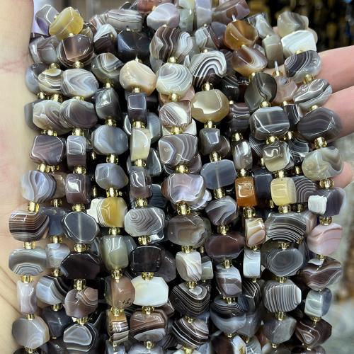 Natural Persian Gulf Agate, with Seedbead, DIY, mixed colors, 10-13mm [