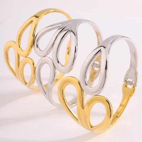 Bracelet en acier inoxydable, Acier inoxydable 304, Placage, bijoux de mode & pour femme & creux, plus de couleurs à choisir, Vendu par PC