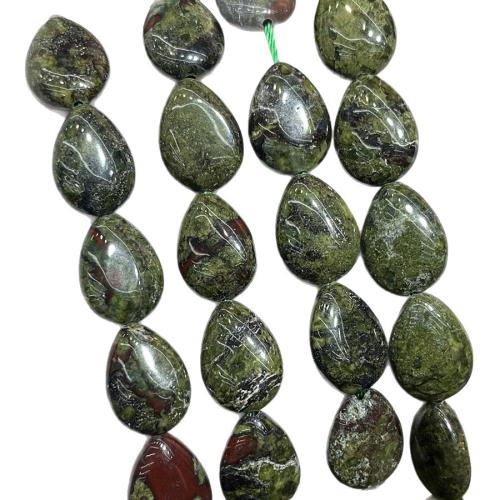 Perles de pierre gemme unique, Dragon-Blood-pierre, DIY, couleurs mélangées, 13-18mm cm, Vendu par brin