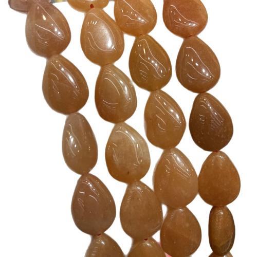 Red Aventurine Bead, Teardrop, DIY, mixed colors, 13-18mm cm 