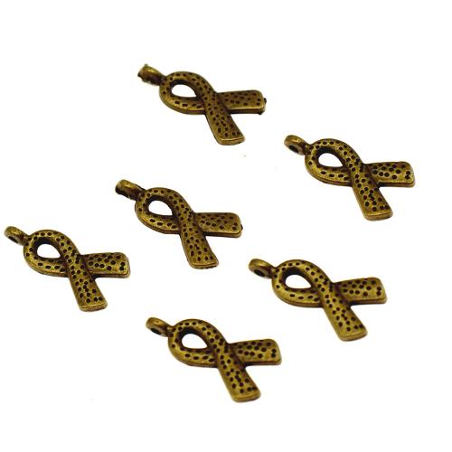 Bijoux pendentifs en Zinc alliage , alliage de zinc, Placage, DIY & creux, couleur bronze antique Vendu par sac