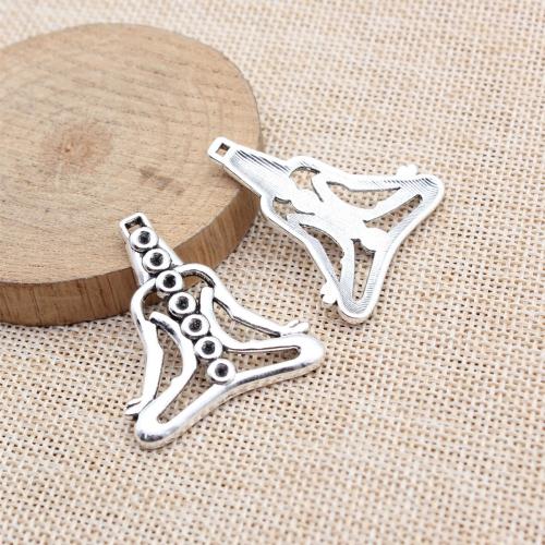 Pendentifs creux en alliage de zinc, Placage, DIY, plus de couleurs à choisir, Vendu par PC