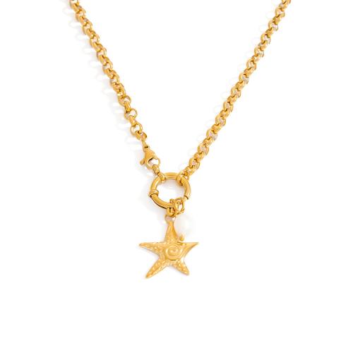 ステンレス鋼のジュエリーネックレス, 304ステンレススチール, とともに プラスチック製パール, ゴールドメッキ, ファッションジュエリー, 無色, 売り手 パソコン