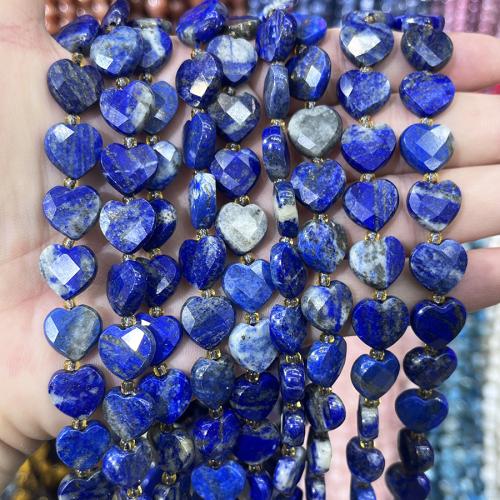 Natural Lapis Lazuli Beads, with Seedbead, Heart, DIY, mixed colors, 12mm cm [
