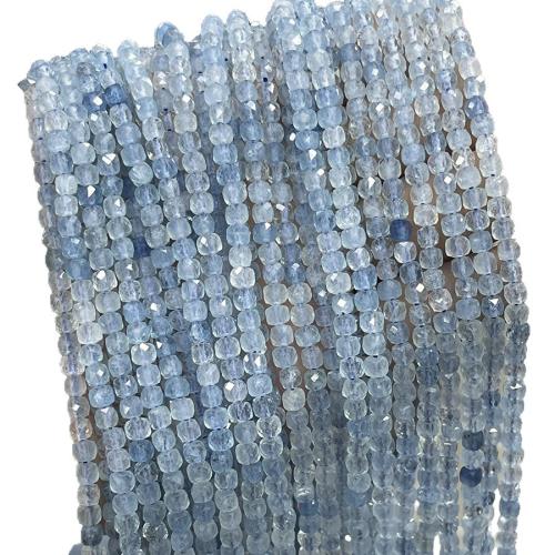 Perles aigue-marine, DIY, couleurs mélangées, 4mm cm, Vendu par brin[