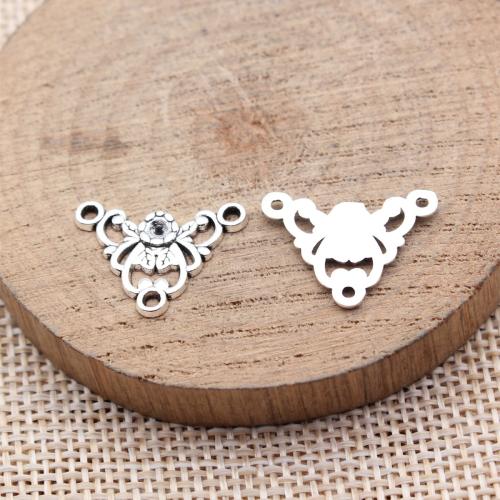 Zinc Alloy Connector Setting, plated, DIY & hollow 