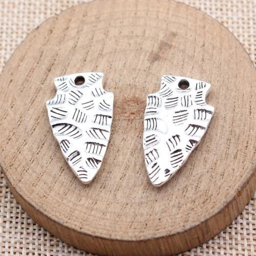 Colgante de la aleación del cinc, aleación de zinc, punta de flecha, chapado, Bricolaje, más colores para la opción, Vendido por UD[