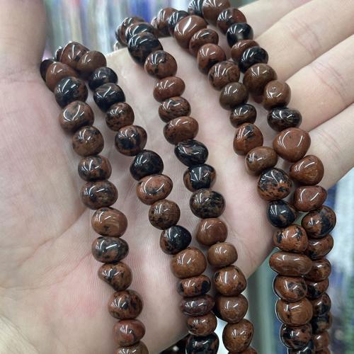 Perles rhodonites, Pierre de rhodochrosite rayée noire, DIY, couleurs mélangées cm, Vendu par brin