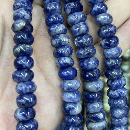 Perles en sodalite, DIY, couleurs mélangées, 6-10mm cm, Vendu par brin