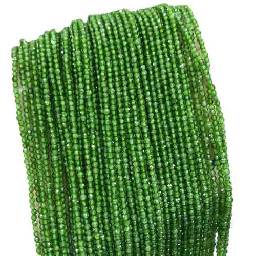 Diopside Beads, DIY, green, 2mm cm 