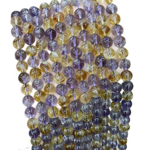 Natural Ametrine Beads, DIY, mixed colors, 6mm cm 