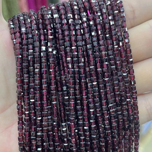 Natural Garnet Beads, DIY, mixed colors cm 