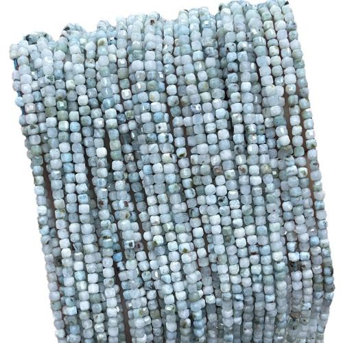 Perles de pierre gemme unique, Larimar, DIY, couleurs mélangées, 2.5mm cm, Vendu par brin