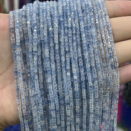 Perles aigue-marine, DIY, couleurs mélangées, 2.5mm cm, Vendu par brin