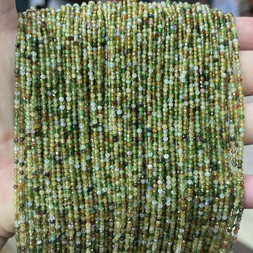 Natural Tourmaline Beads, DIY, mixed colors, 2mm cm 