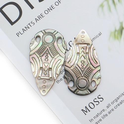 Black Shell Pendant, DIY, mixed colors [