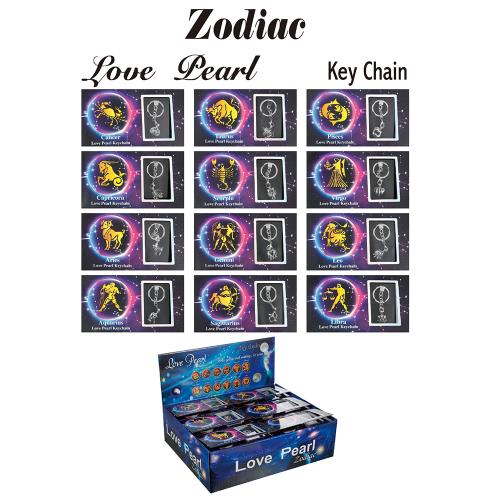 Kit de perles Oyster & Wish, perle d'eau douce cultivée, avec laiton, 12 Signes du Zodiaque, Placage, bijoux de mode, plus de couleurs à choisir, 6-7mm, Vendu par PC