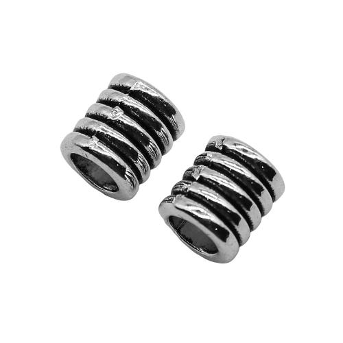 Zinklegierung Schmuckperlen, plattiert, DIY, keine, 7x7x8mm, 10PCs/Tasche, verkauft von Tasche