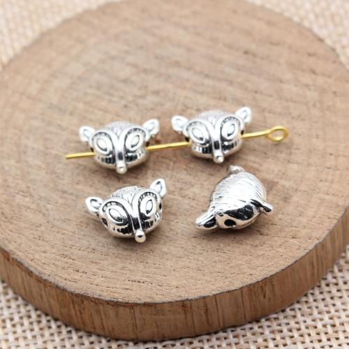 Perles animaux en alliage de zinc, renard, Placage, DIY, plus de couleurs à choisir Vendu par sac
