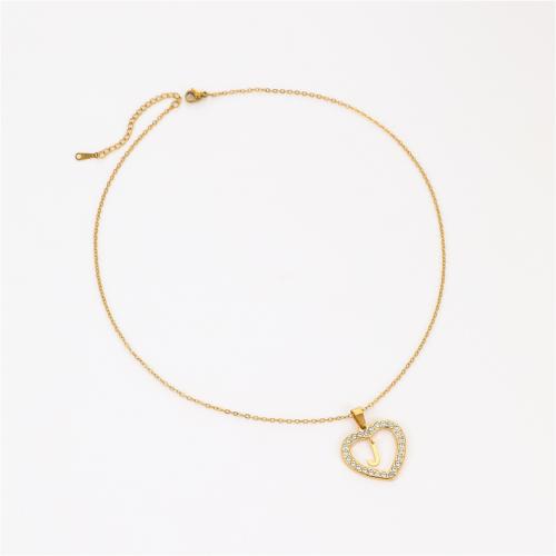 Ожерелье Цирконий нержавеющей стали, Нержавеющая сталь 304, 18K позолоченный, различные модели для выбора & инкрустированное микро кубического циркония & Женский & отверстие, продается PC