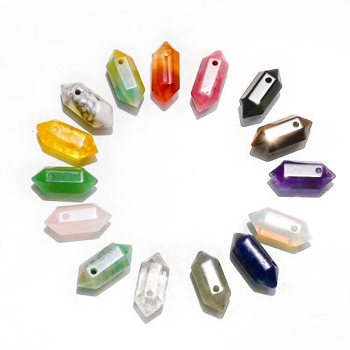 Pendentif bijoux de pierre gemme, Placage de couleur d'or, DIY, plus de couleurs à choisir Vendu par PC[