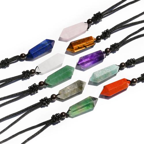 Pendentif bijoux de pierre gemme, avec Pierre naturelle, Placage de couleur d'or, DIY, plus de couleurs à choisir cm, Vendu par PC