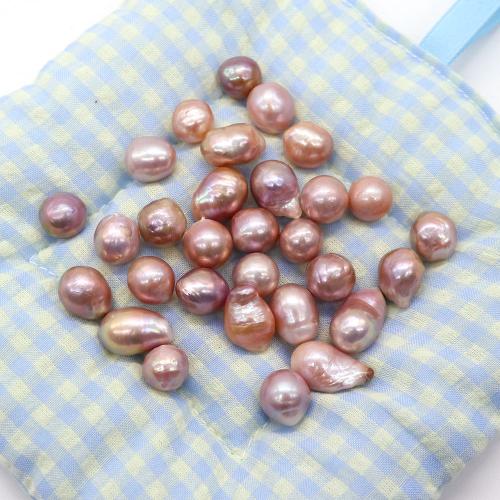 Perles nacres baroques de culture d'eau douce , perle d'eau douce cultivée, Irrégulière, DIY & aucun trou, violet - Vendu par PC