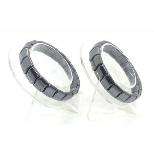 Non Magnetic Hematite Bracelet, fashion jewelry, black cm [